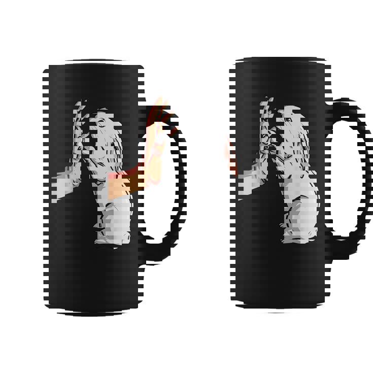Conejo Amor Conejo Divertido Regalo De Pascua Para Es Y Niñas Taza de café