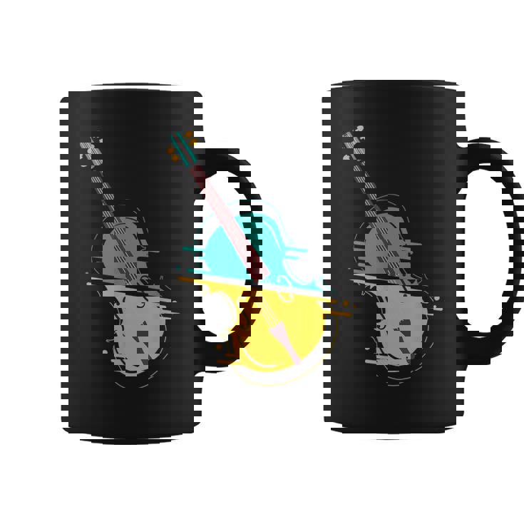 Contrabajista I Música Clásica I Contrabajo Taza de café