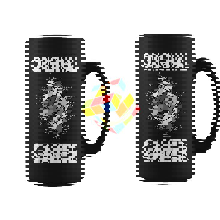 Cubo Rubik Cube Magic Cube Retro Rubiintage Nerd Sin Mangas Taza de café
