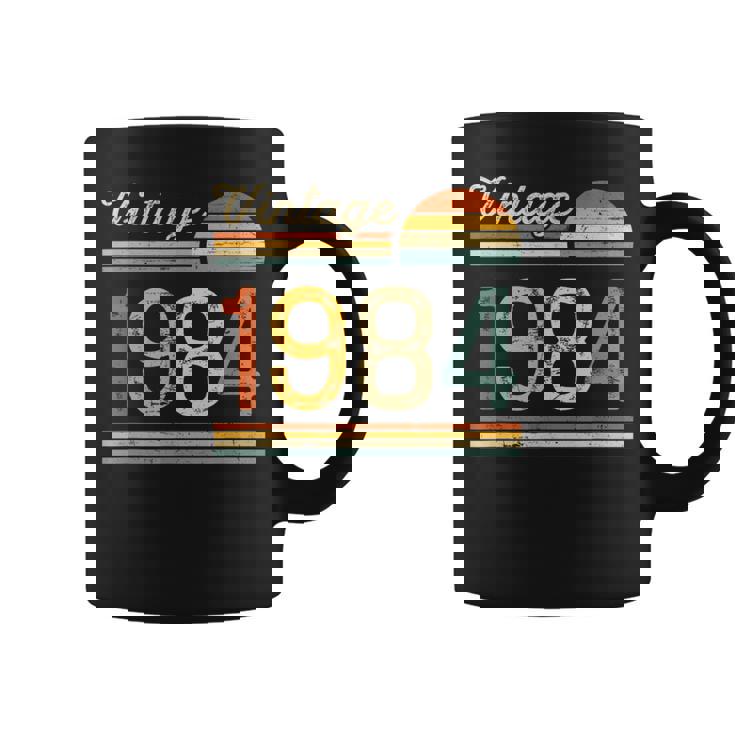 Cumpleaños 1984 Regalointage Hombre 1984 Taza de café