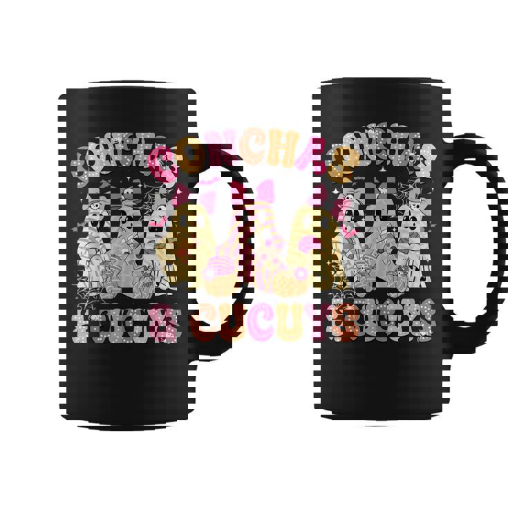 Cute Conchas And Cucuys Ghost Mexican Halloween Ghost Coffee Mug