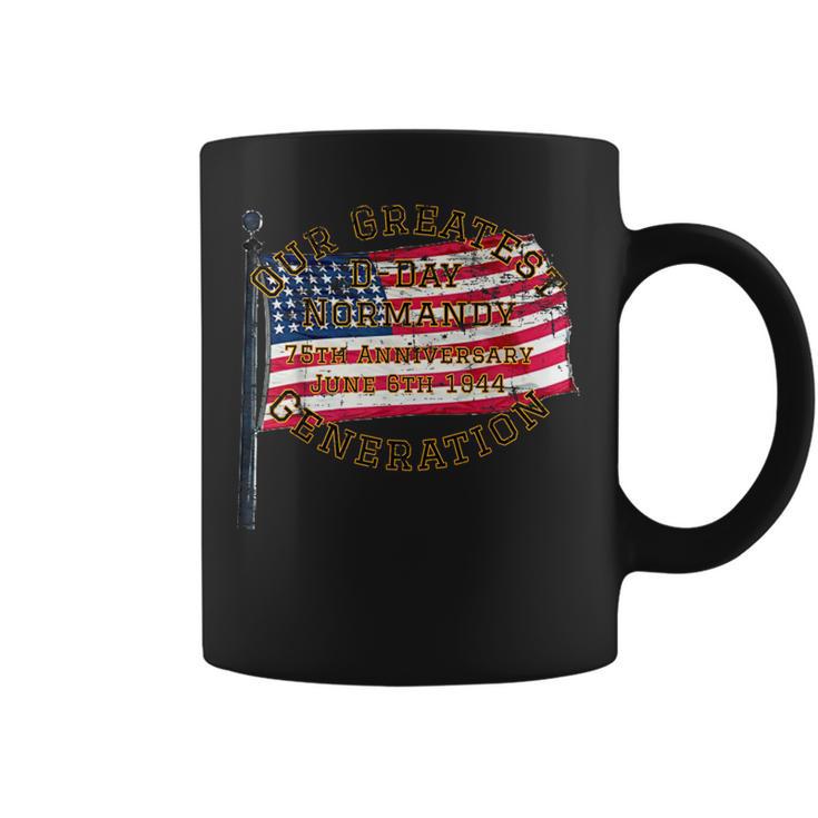 D-Day Normandy 75Th Anniversary Greatest Generation 48 Star Coffee Mug -  Monsterry DE