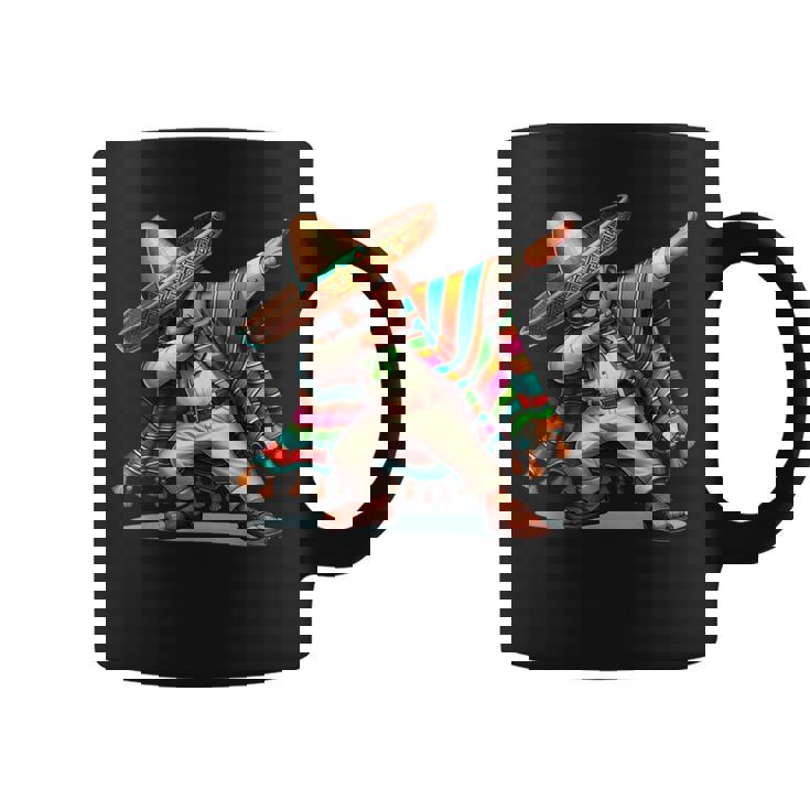 Dabbing Mexican Poncho Cinco De Mayo Boys Sombrero Dab Coffee Mug