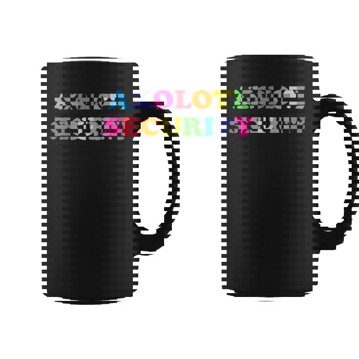 Dad Mom Daughter Adult Costume Axolotl Security Coffee Mug