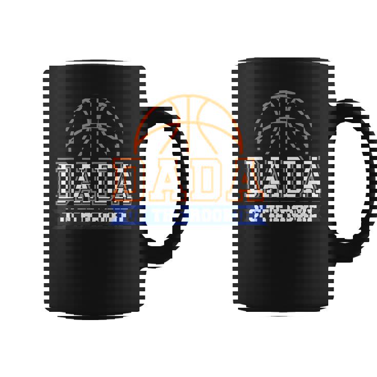 Dada Of Rookie 1St Birthday Basketball Theme Matching Party Coffee Mug