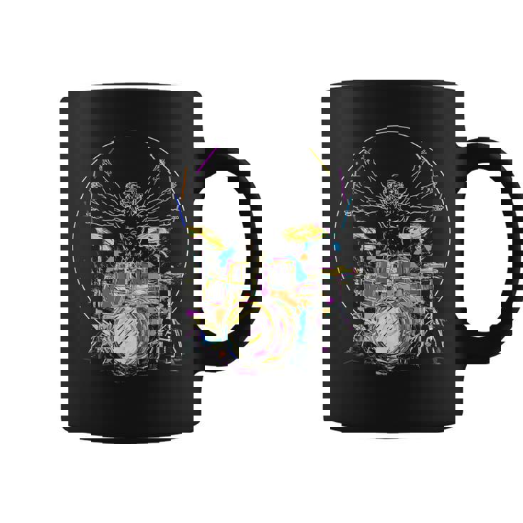 Dainci Batería Musical Taza de café