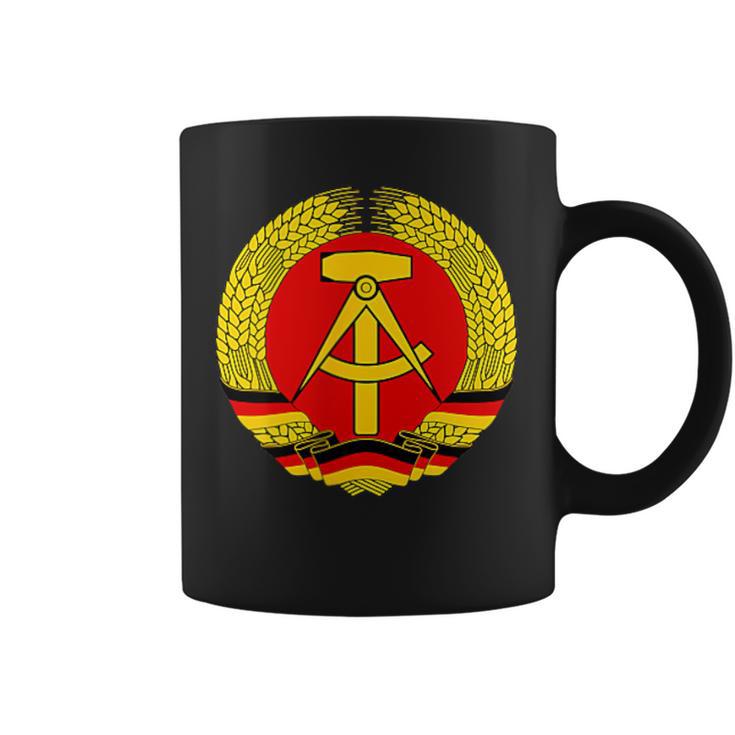 Ddr Coat Of Arms Hammer Sickle Flag Ostalgia Ddr S Tassen