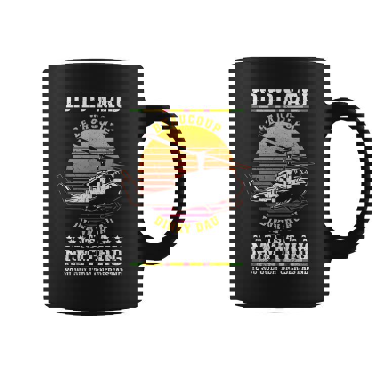 Di Di Mau Beaucoup Dinky Dau Vintage Us Army Vietnam Veteran Coffee Mug