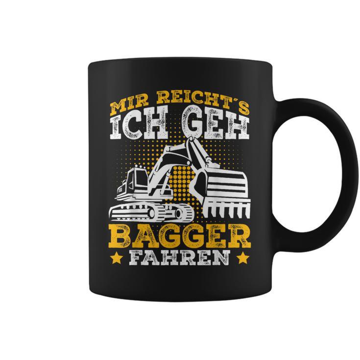 Digger Driver Sayings Excavator Idea Tassen