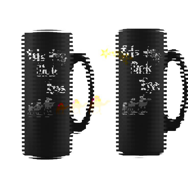 Diseño Navideño Feliz Día De Reyes Magos Feliz Navidad Taza de café