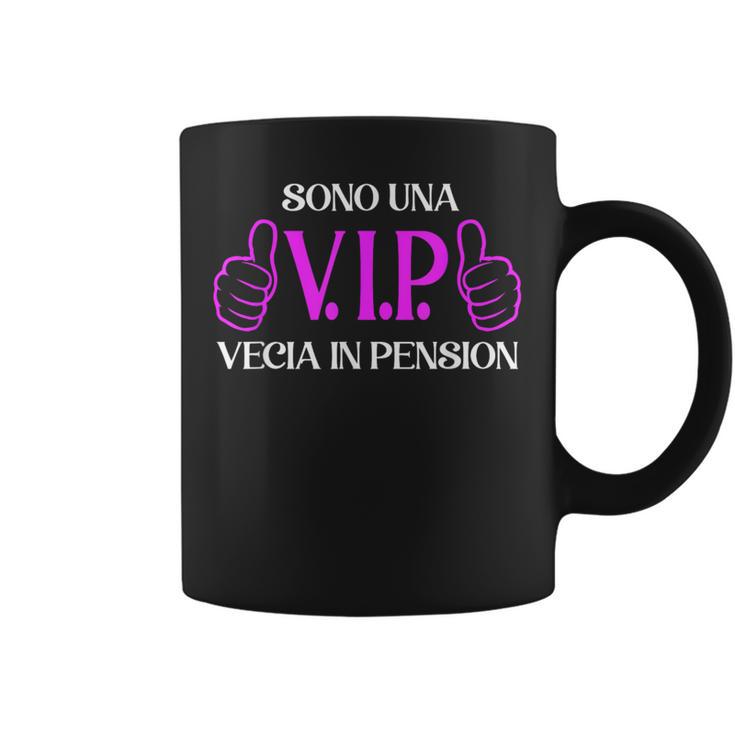 Pagma Tazza Con Stampa 'Pensionata' | Regalo Divertente Per Pensionamento | 330 Ml, Lavabile In Lavastoviglie E Microonde | Stampa Fronte/retro
