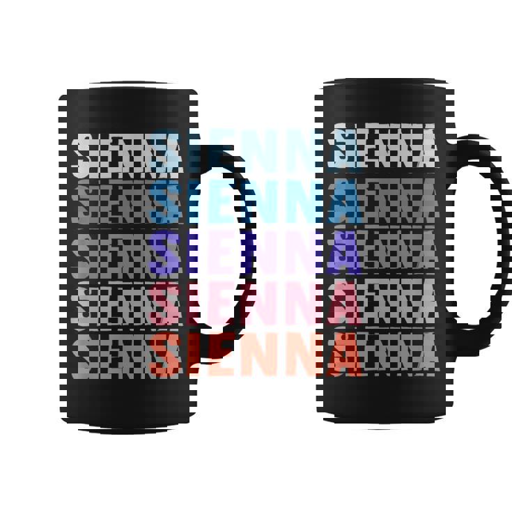 Divertido Regalo Nombre Sienna Personalizado Primer Nombre Taza de café