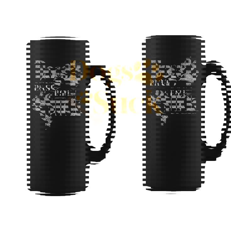 Dogs Because People Suck Pet Parent Paws Dog Coffee Mug