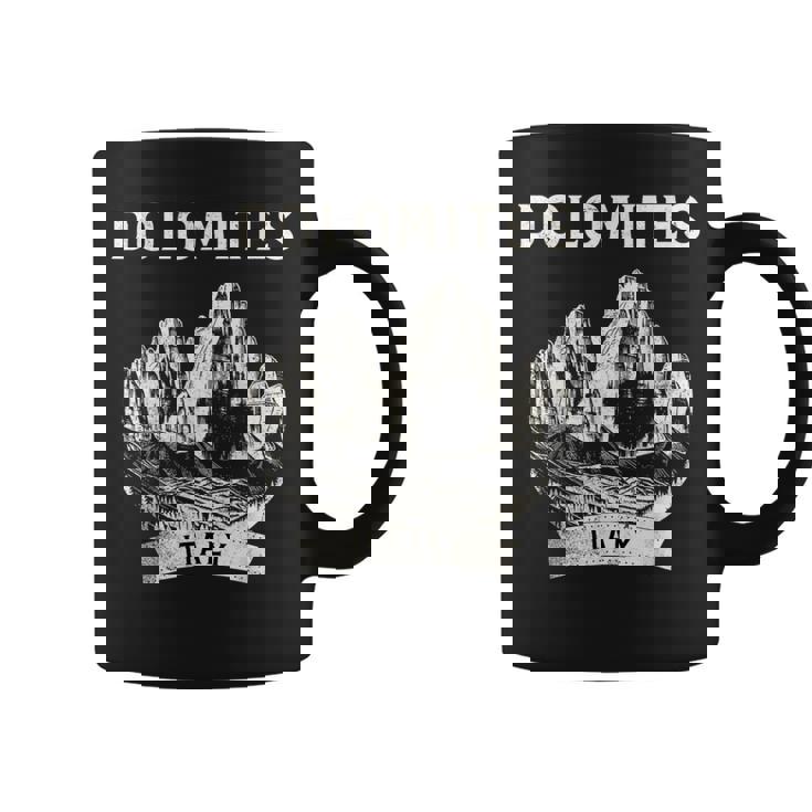 Dolomitas Montaña Italia Senderismo Escalada Taza de café