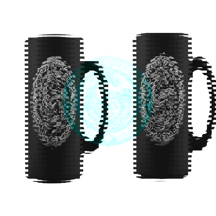 Dragón Celta Runasikingas Dragón Celta Tribal Taza de café