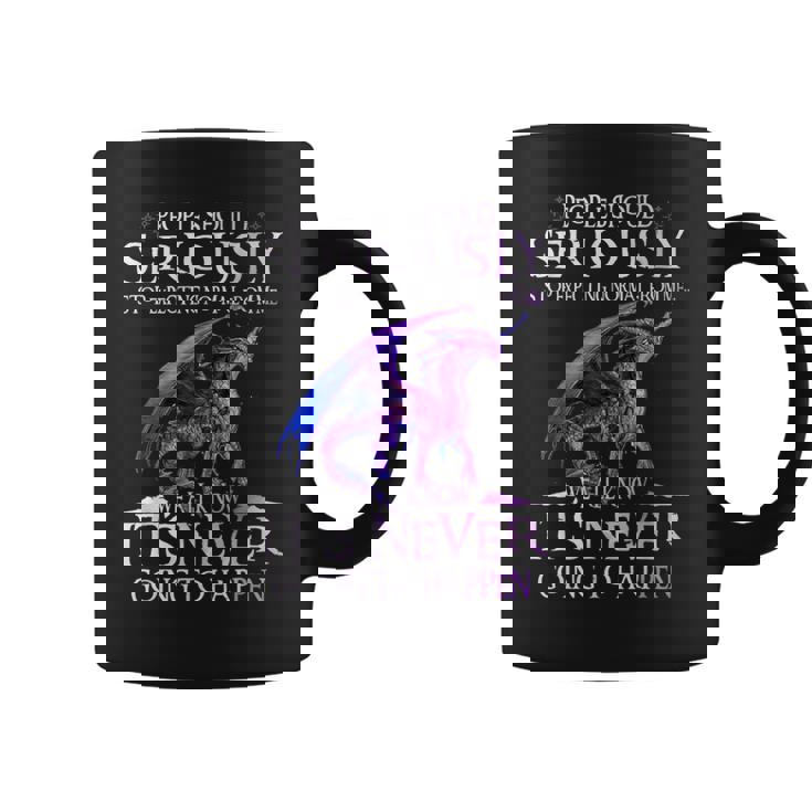 Dragon Seriously Dragon Camisa Para Hombre Y Taza de café
