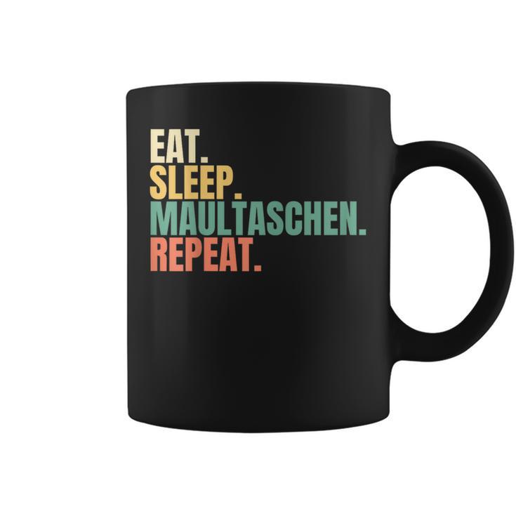 Eat Sleep Muzzle Repeat Tassen