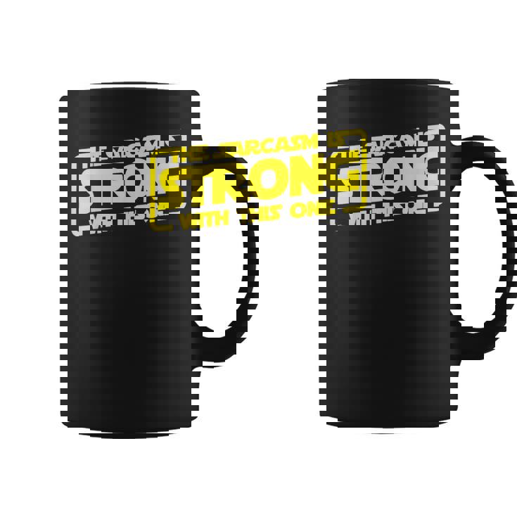 El Sarcasmo Es Fuerte Con Este Taza de café