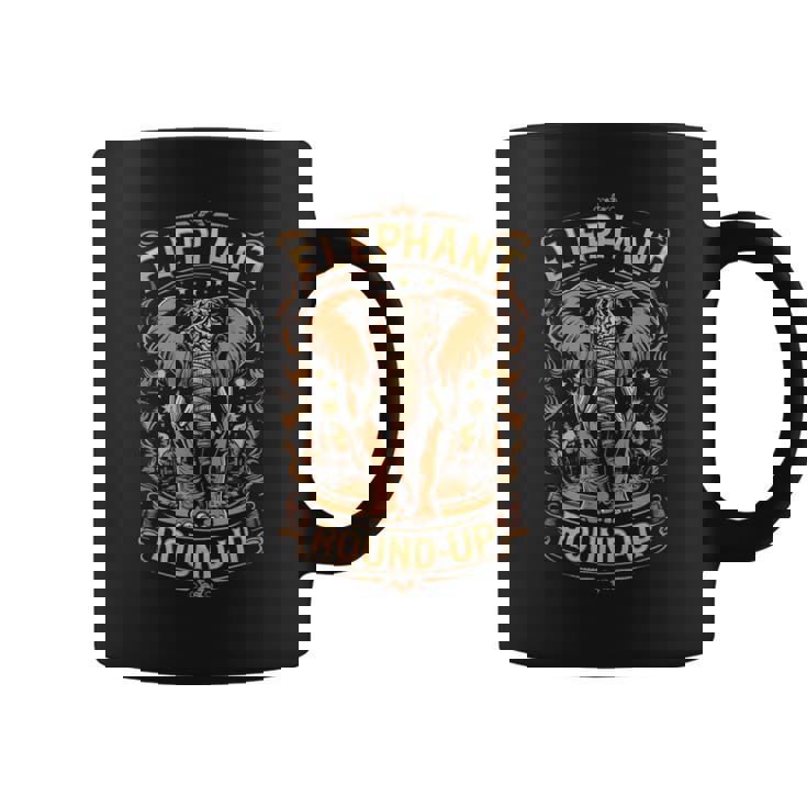 Elephant Round-Up Surin Festival Graphic Print Coffee Mug