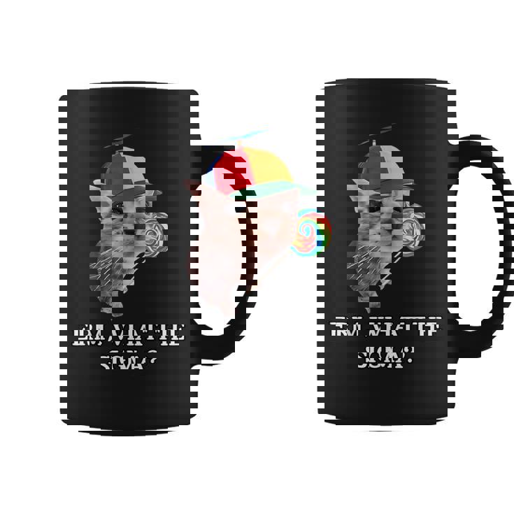 Erm What Sigma Cat Meme Memes Internet Memes Joke Mens Coffee Mug