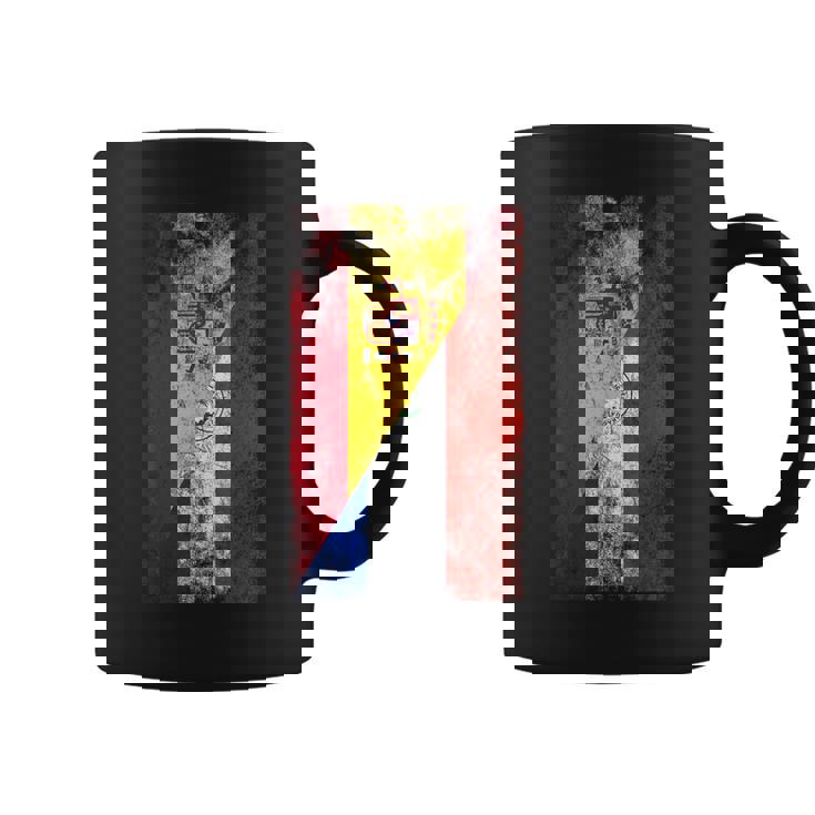 España Paraguay Banderas Español Paraguayo Taza de café