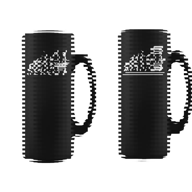 Evolución Del Conductor De Autobús Regalo Del Conductor De Taza de café