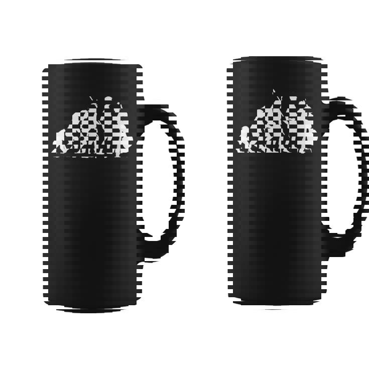 Evolution Contrabajo Decorativo Taza de café