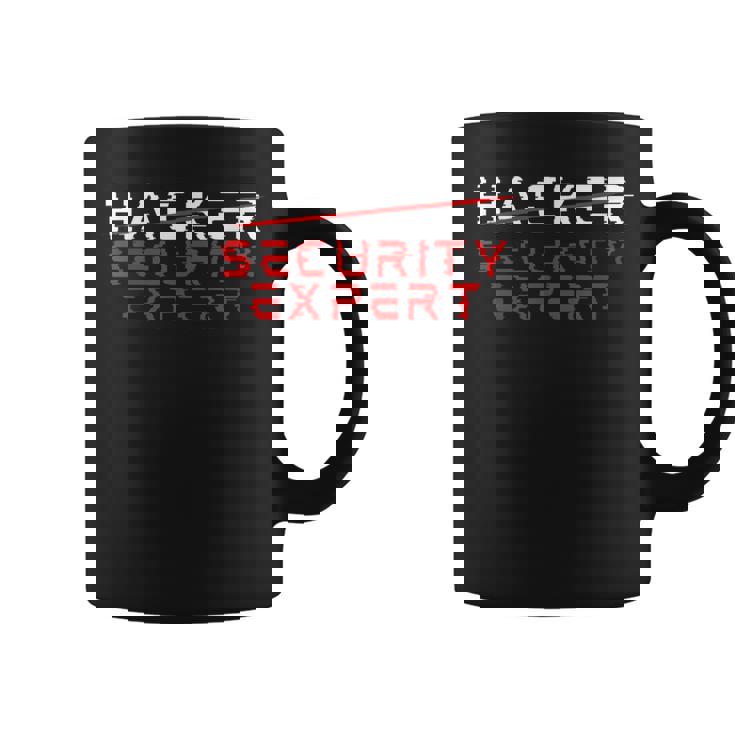 Expert En Sécurité Hacker Conception De Geek Informatique Tasse