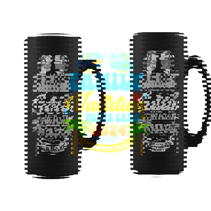 Family Vacation Punta Cana 2024 Making Memories Summer Coffee Mug