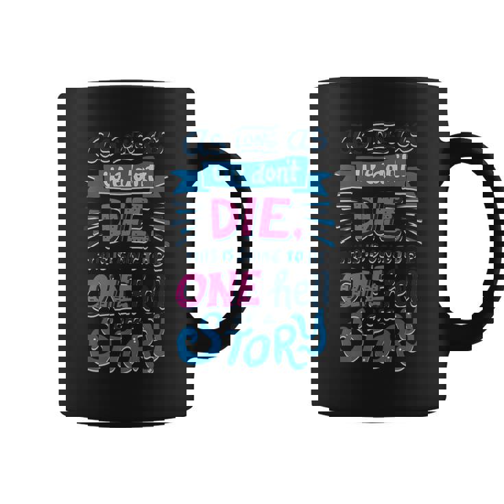 Fearless Confrontation Graphic Print Coffee Mug
