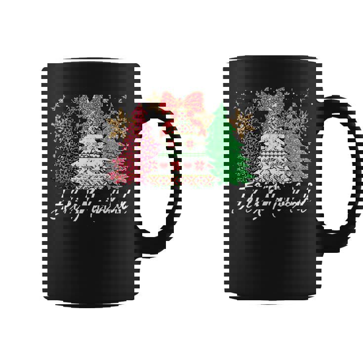 Feliz Navidad Mexican Merry Christmas Tree Kid Coffee Mug