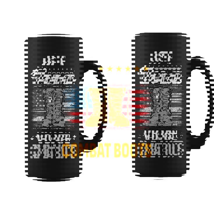Female Veteran Boot For Veteran And Veteran Mom Coffee Mug