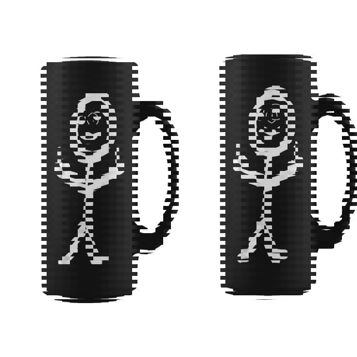Figurine Humoristique Avec Doigt D'honneur Drôle Tasse