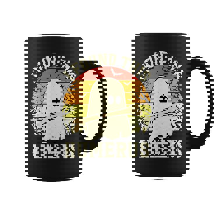 I Found This Humerus Halloween Ghost Bone Spooky Coffee Mug