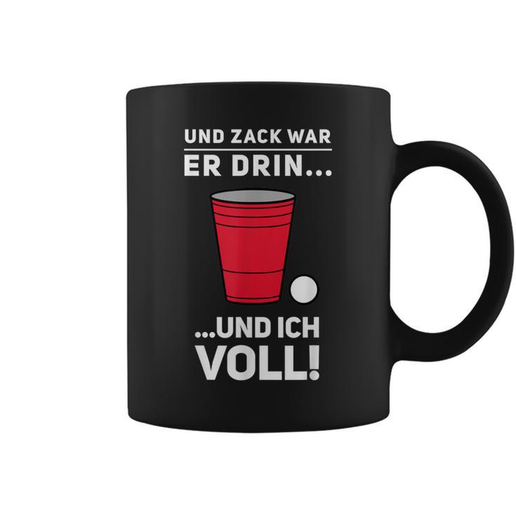 Beer Pong Beer Pong Und Zack War Er Drin Tassen