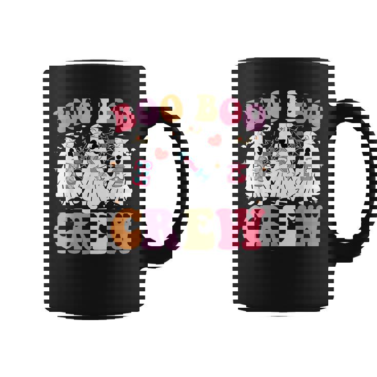 Boo Boo Crew Halloween Costume Nurse Spooky Ghost Coffee Mug