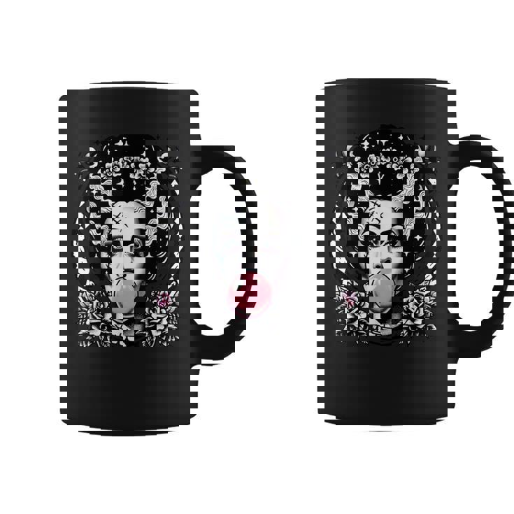 Frankenstein Monster And Bride Bubble Gum Halloween Coffee Mug