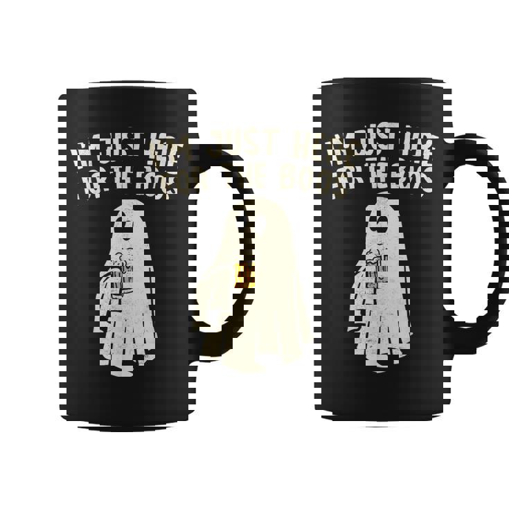 I'm Just Here For The Boos Halloween Costumes Ghost Coffee Mug