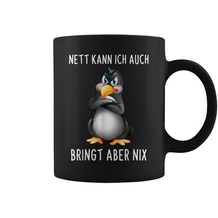 Nett Kann Ich Auch Penguin Bringt Abre Nix S Tassen