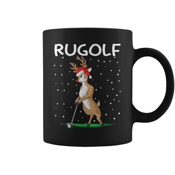 Rugolf Reindeer Christmas Golf Tassen