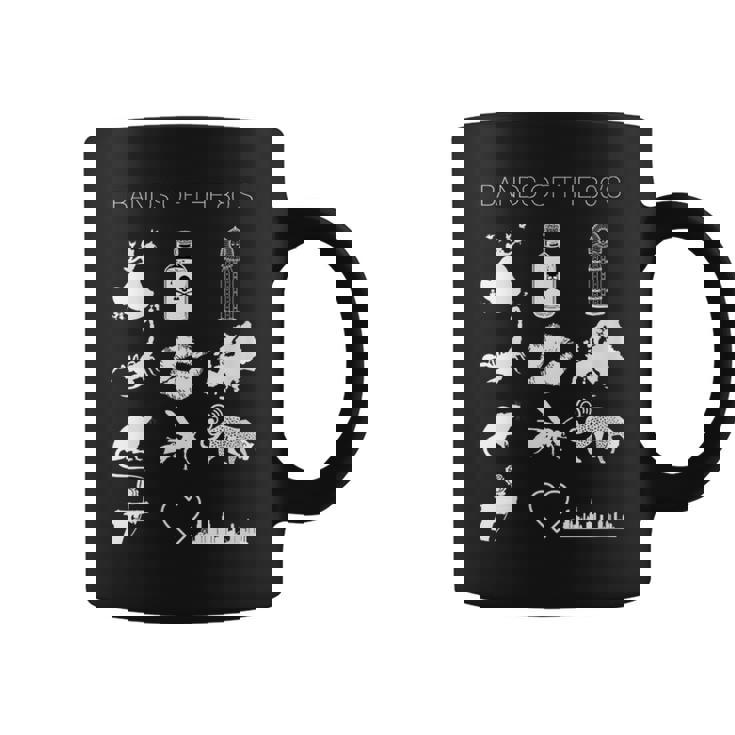 Trendy Bands Of The 80'S Hair Bands Rock Bands 1980'S Coffee Mug