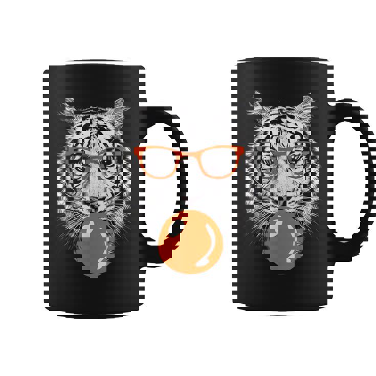 Wild Tiger Bubblegum Women's Animal Cute Coffee Mug