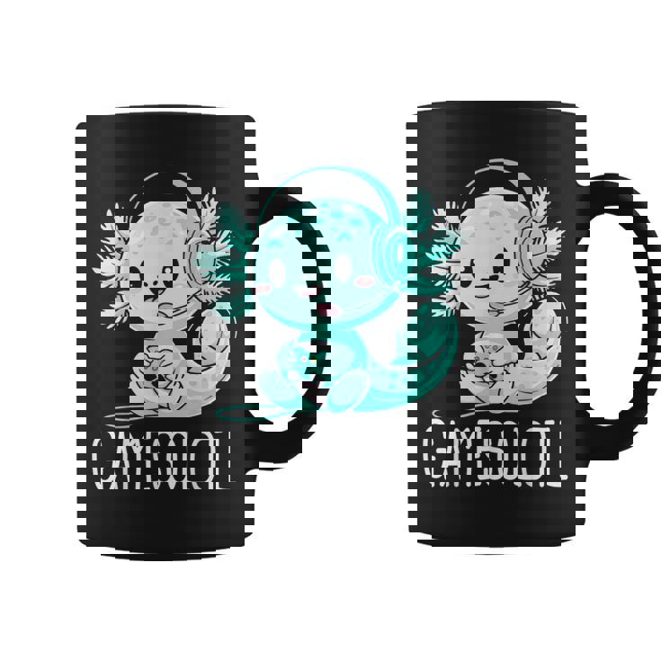 Gamesolotl Kawaii Axolotl Gamer Anime Coffee Mug