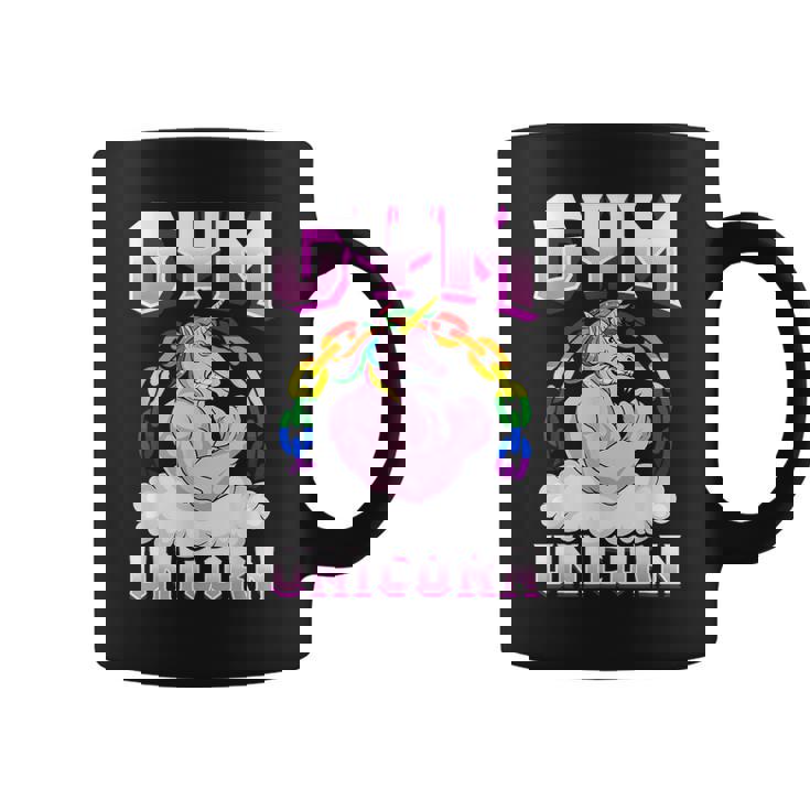 Gay Muscle Unicorn Gay Gym Entrenamiento Taza de café