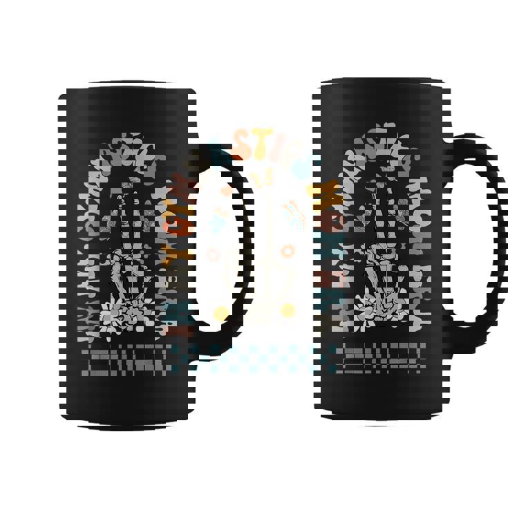 Groovy In My Gymnastics Mom Era Gymnast Mom Coffee Mug