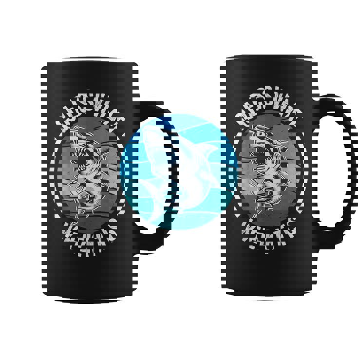 Guess What Week It Is Shark Joke Retro Vintage Ocean Coffee Mug