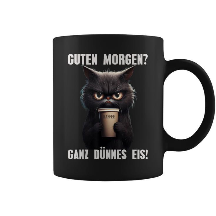 Guten Morgen Ganz Dünnes Eis Cat Morgenmuffel Tassen