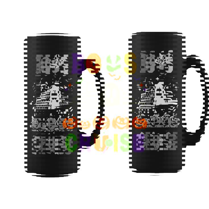 Halloween Boos Cruise Squad Matching Family Vacation Coffee Mug