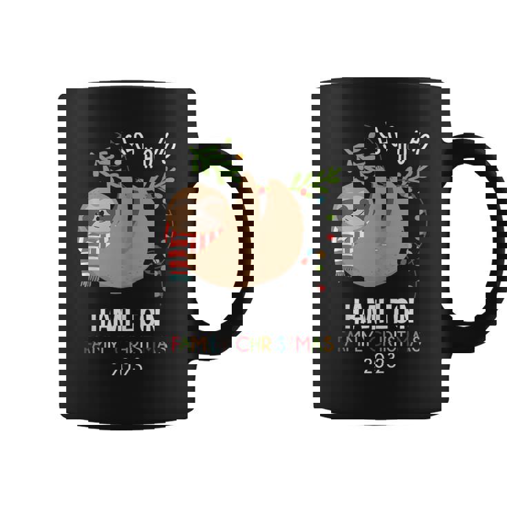 Hamilton Family Name Hamilton Family Christmas Coffee Mug