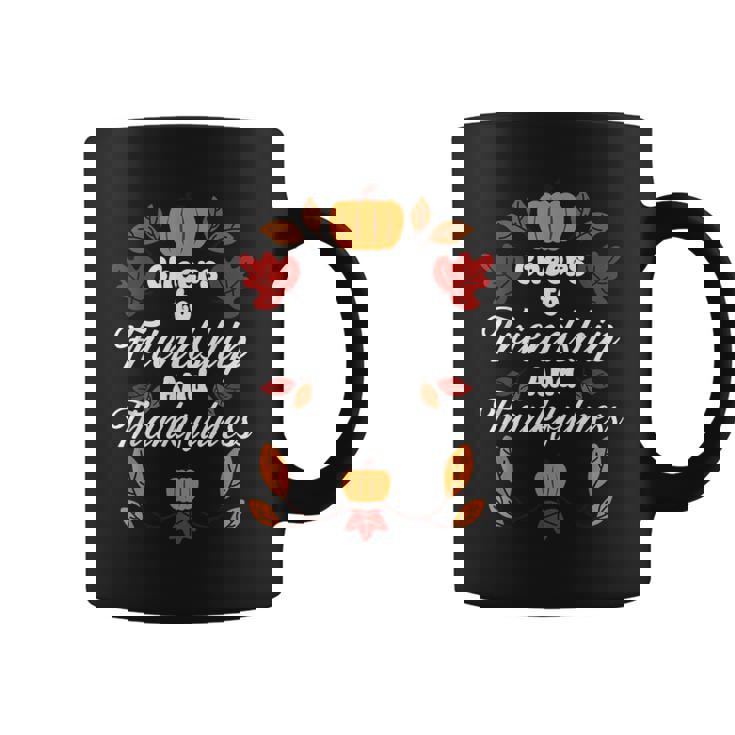Happy Friendsgiving Thanksgiving Friends Holiday Friendship Coffee Mug